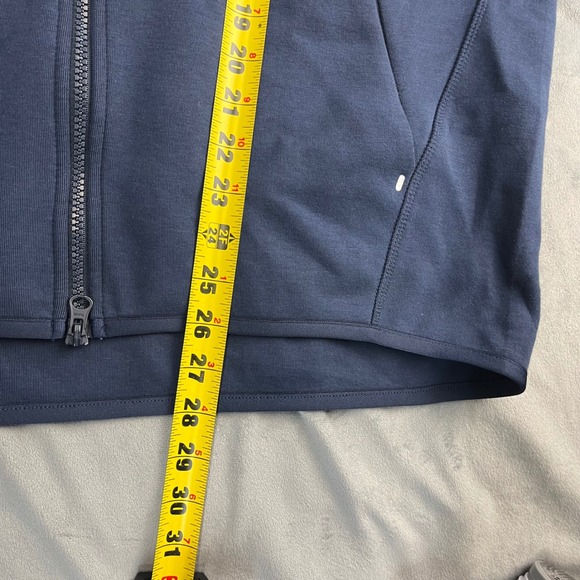Nike Tech Fleece Jacket Men's Large Navy blue Windrunner Hoodie 928483 451 - Picture 7 of 13